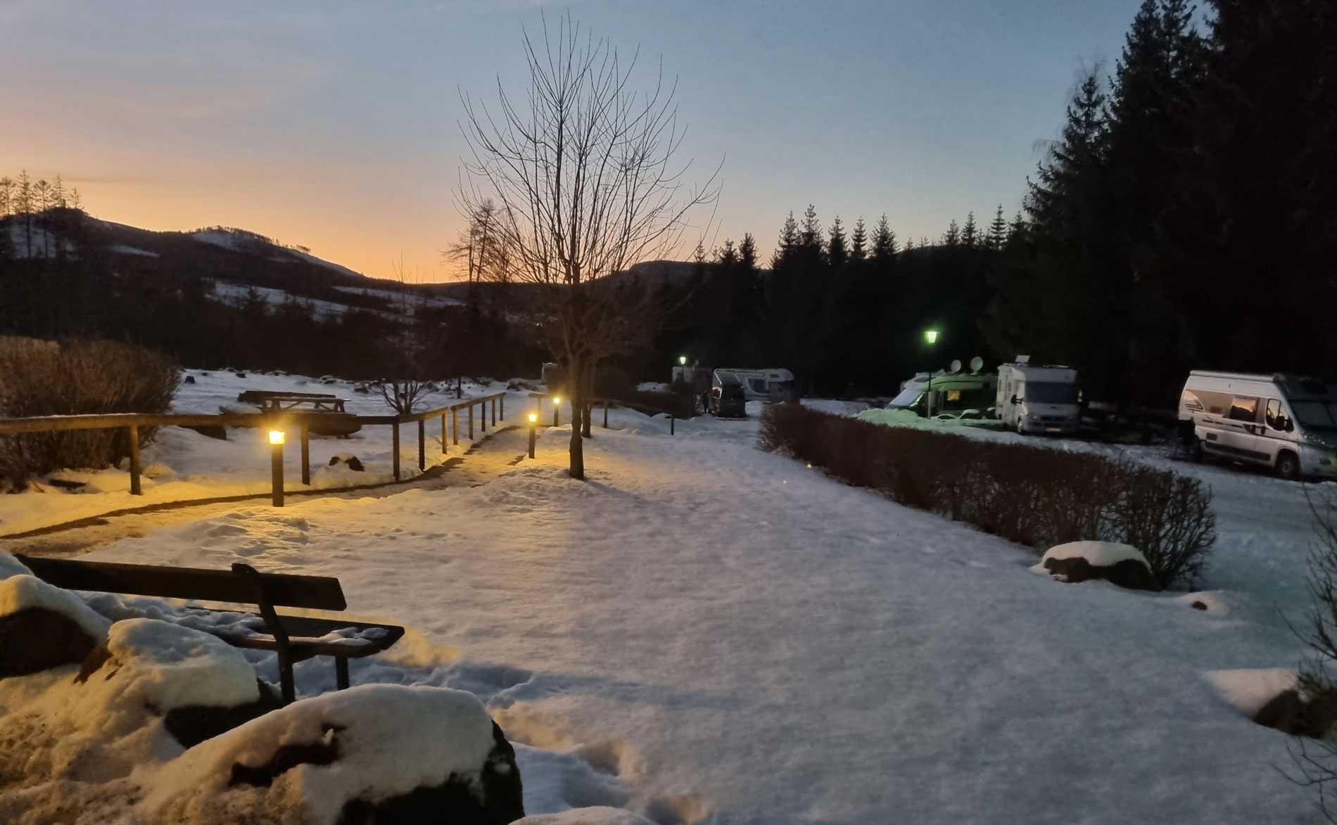 Harz-Camping bei Schierke am Brocken